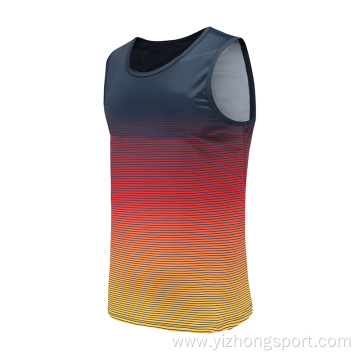 Mens Dry Fit Gradient Rugby Wear Vest